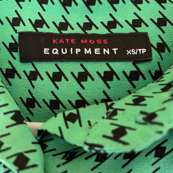 Kate moss for equipment slim signature silk shirt - Picture 5 of 5